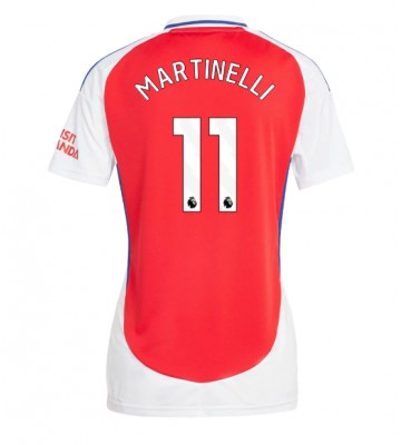 Arsenal Gabriel Martinelli #11 Replika Hjemmebanetrøje Dame 2024-25 Kortærmet